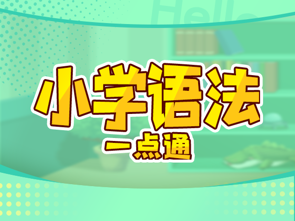 【明星中教】小学语法一点通-Lesson 4 名词词义辨析